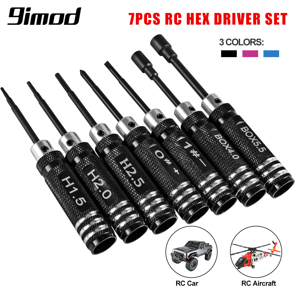 Rc Helicopter Tool Kit - 9IMOD RC 육각 드라이버 세트 금속