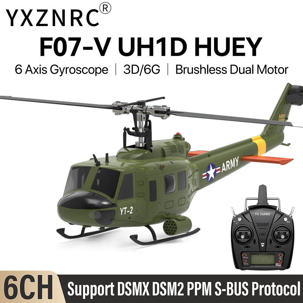 뉴 유샹 RC 헬리콥터 F07-V UH-1 6축 자이로 - Rc Helicopter Gyro 리뷰 및 가격