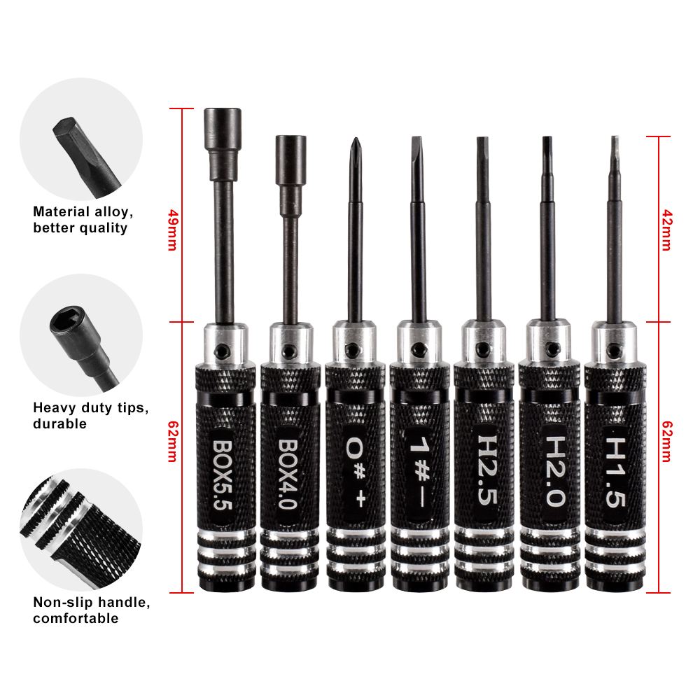 9IMOD RC 육각 드라이버 세트 금속 스크루 드라이 - Rc Helicopter Tool Kit 리뷰 및 가격